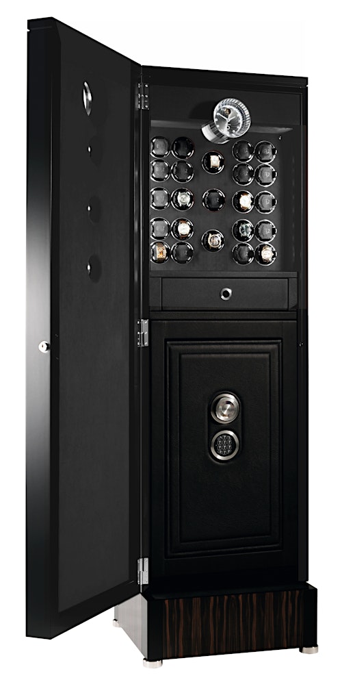 Collector High-Security Safe with 23 Time Movers in Macassar — BUBEN&ZORWEG