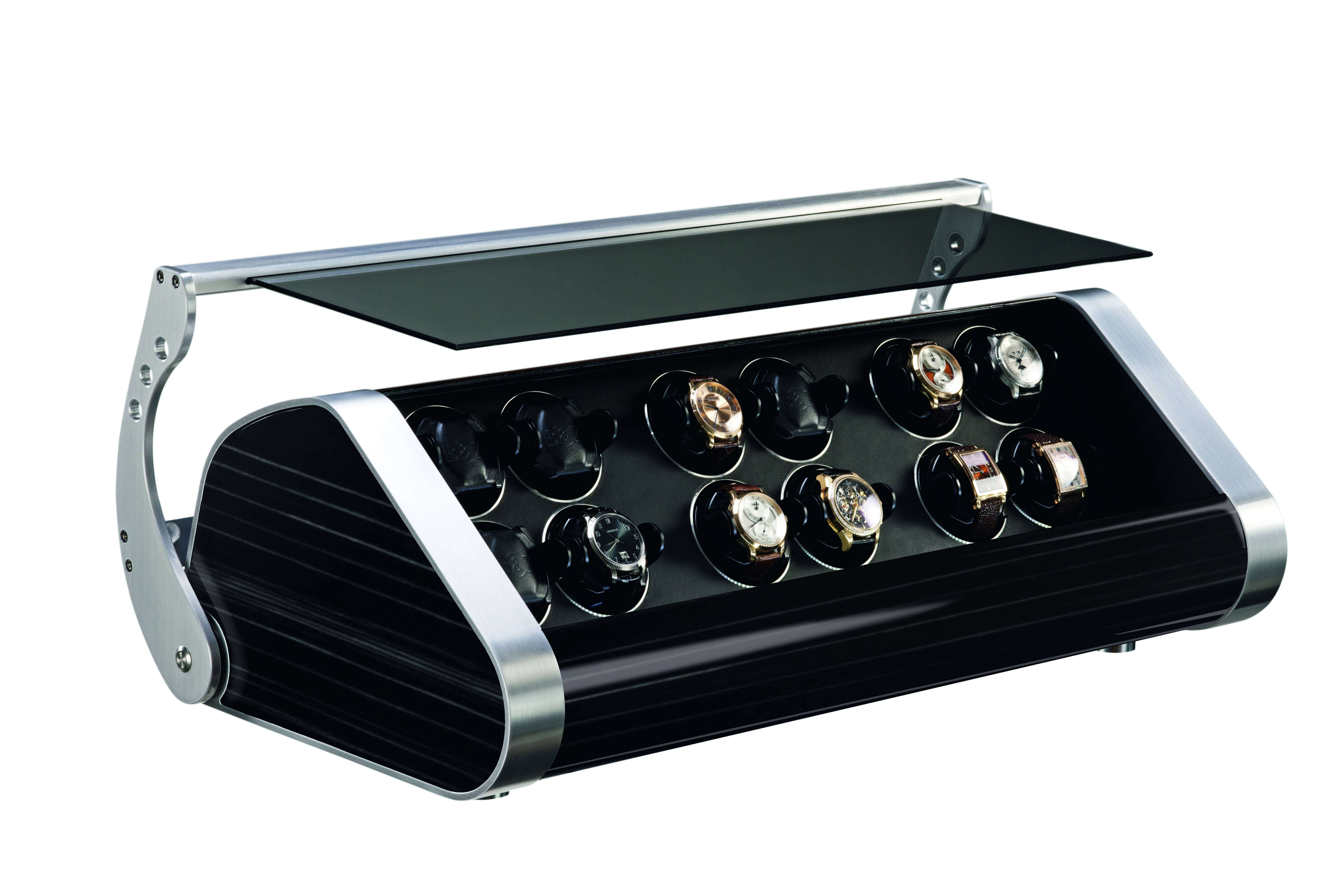 revolution 12 ebony open side exposed casing and watches — BUBEN&ZORWEG