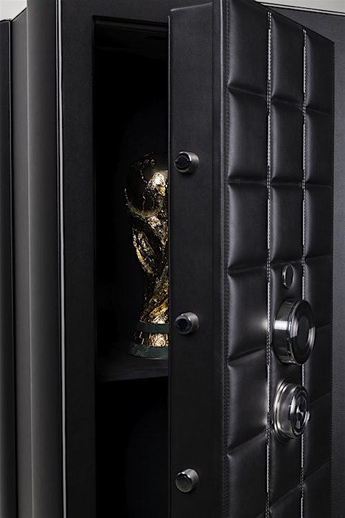 THE CHAMPION: High-Security Safe with World Cup Trophy Display — BUBEN&ZORWEG