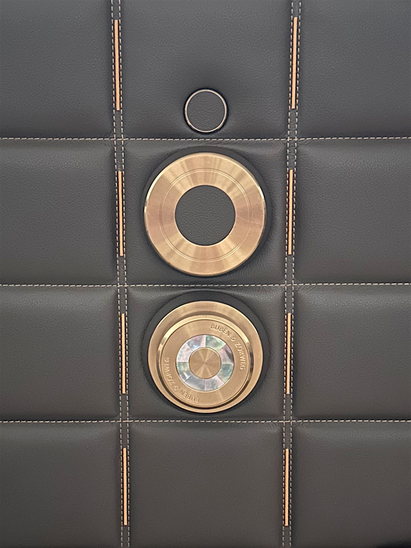 Dark Leather and Gold Detailing on the ORION High-Security Safe — BUBEN&ZORWEG