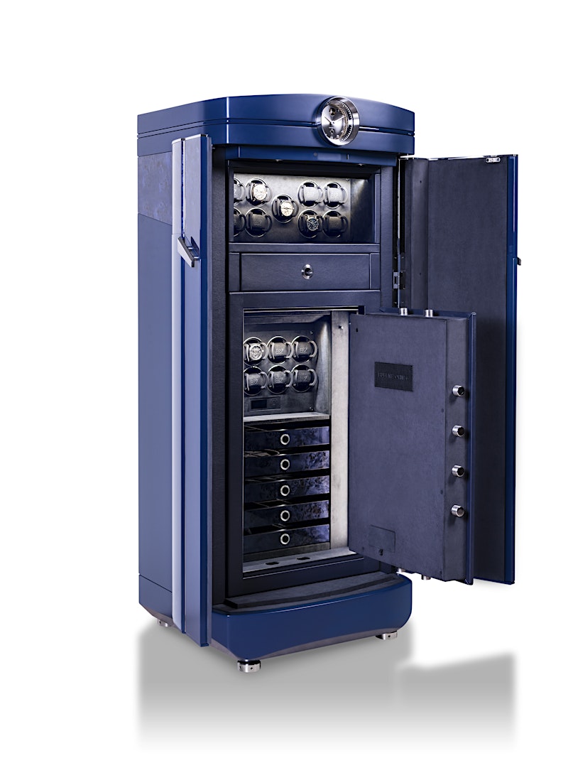 Galaxy High-Security Safe Open Side View — BUBEN&ZORWEG