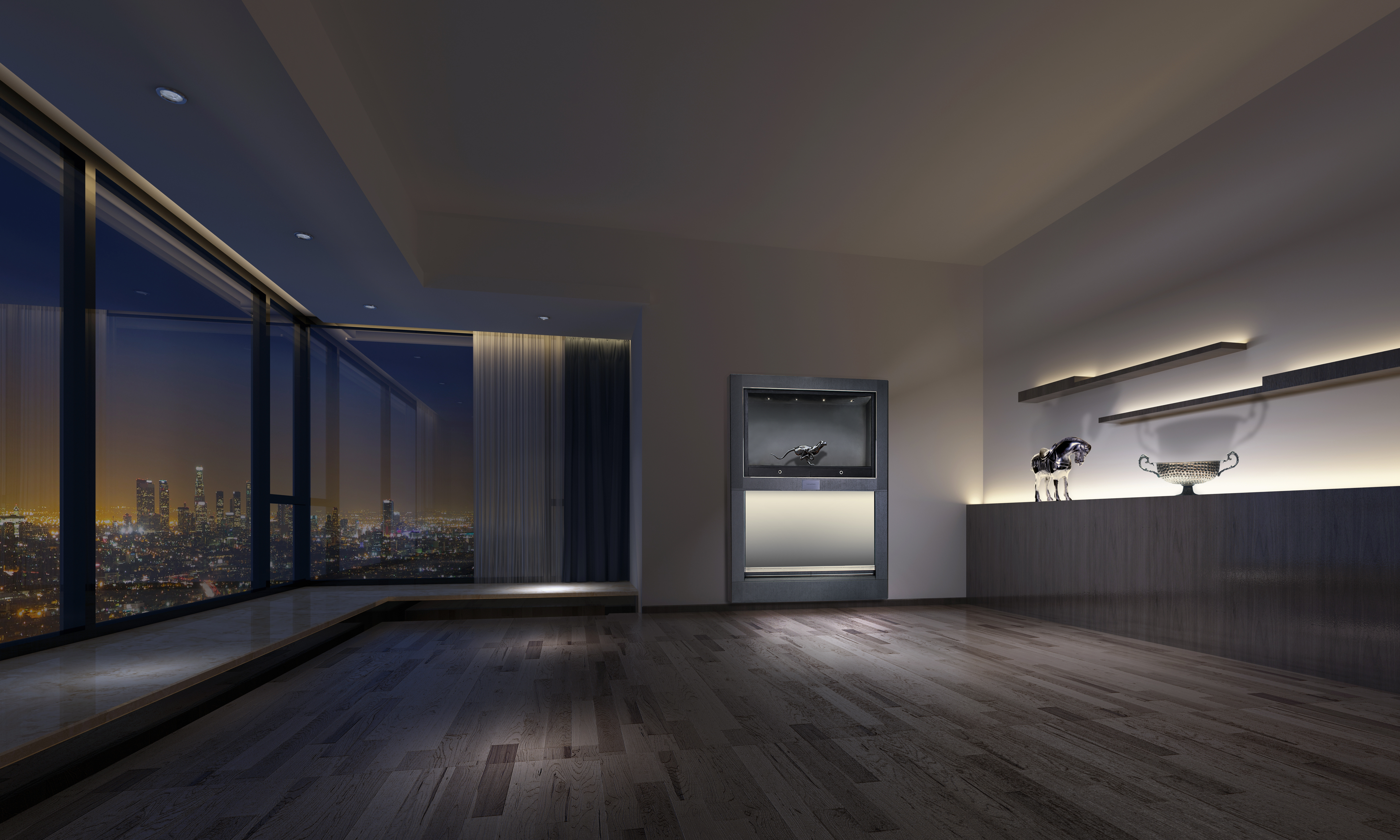 Anspruchsvolles Zimmer mit eingebautem Privatmuseum Hochsicherheitssafe — BUBEN&ZORWEG