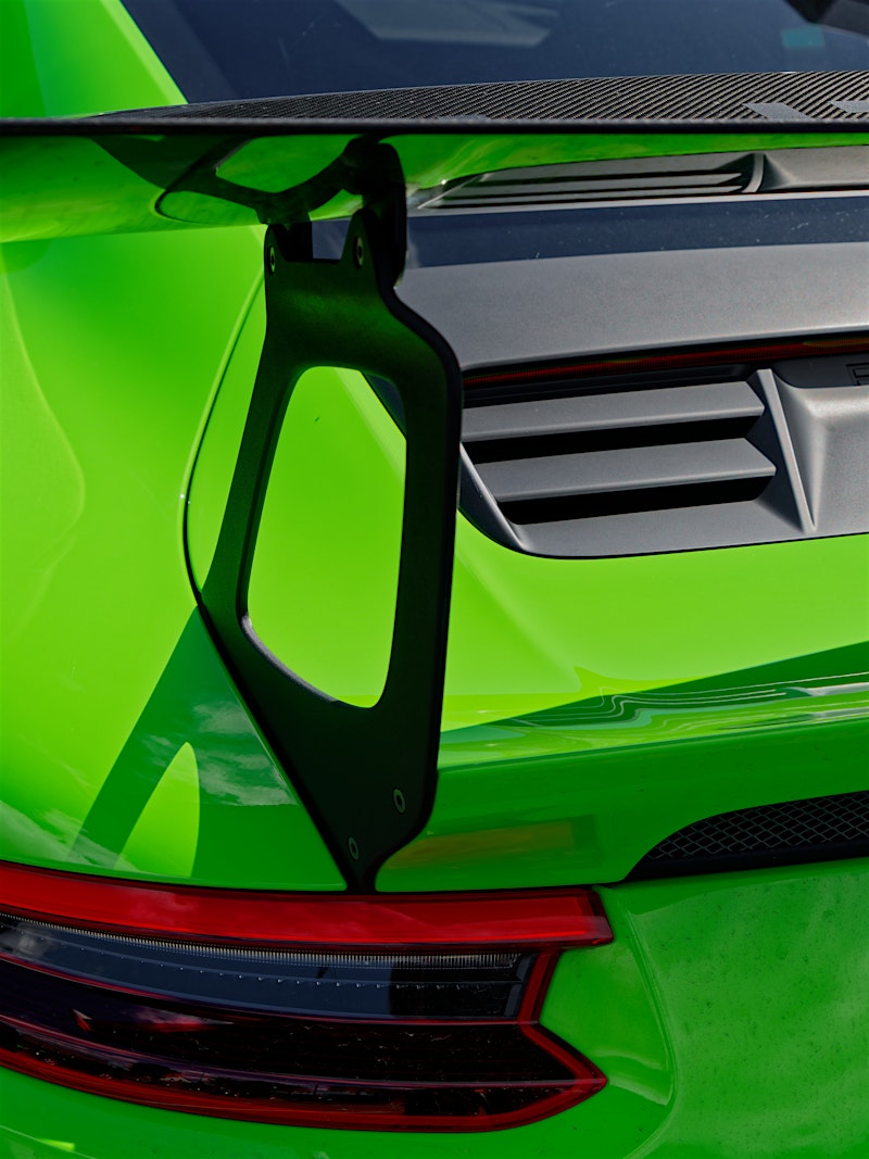 Client’s Supercar: Custom Green Design Detail — BUBEN&ZORWEG