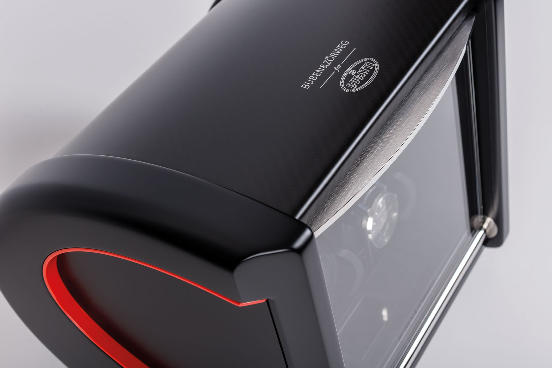 SPIRIT Chiron 300+ Watch Winder with Bugatti logo and C-line — BUBEN&ZORWEG