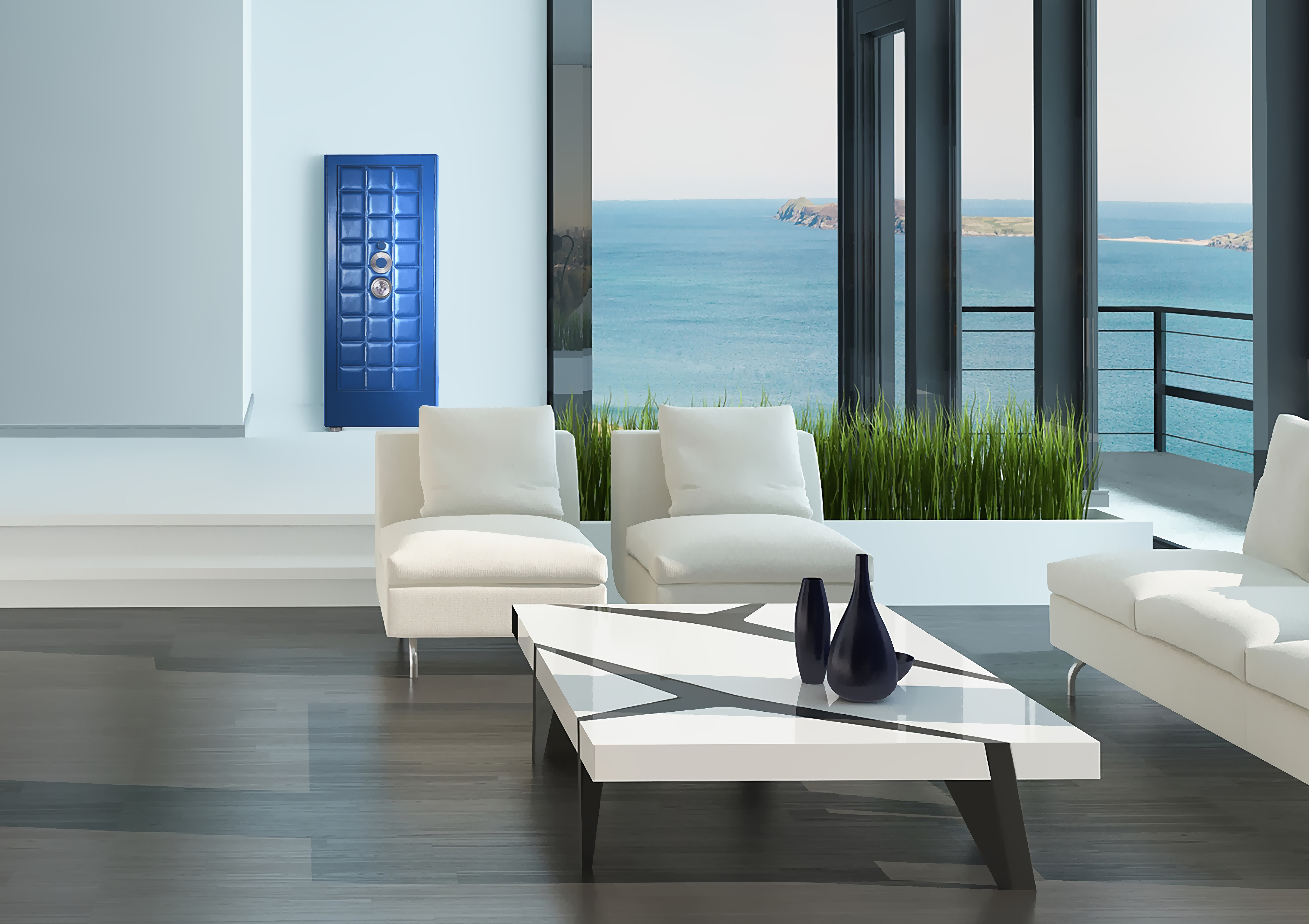 ORION High-Security Safe as a Statement Piece in Modern Living Room — BUBEN&ZORWEG