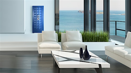 ORION High-Security Safe as a Statement Piece in Modern Living Room — BUBEN&ZORWEG