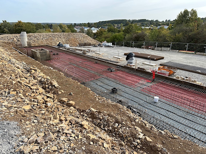 Foundation Work at the New Manufactory Site — BUBEN&ZORWEG