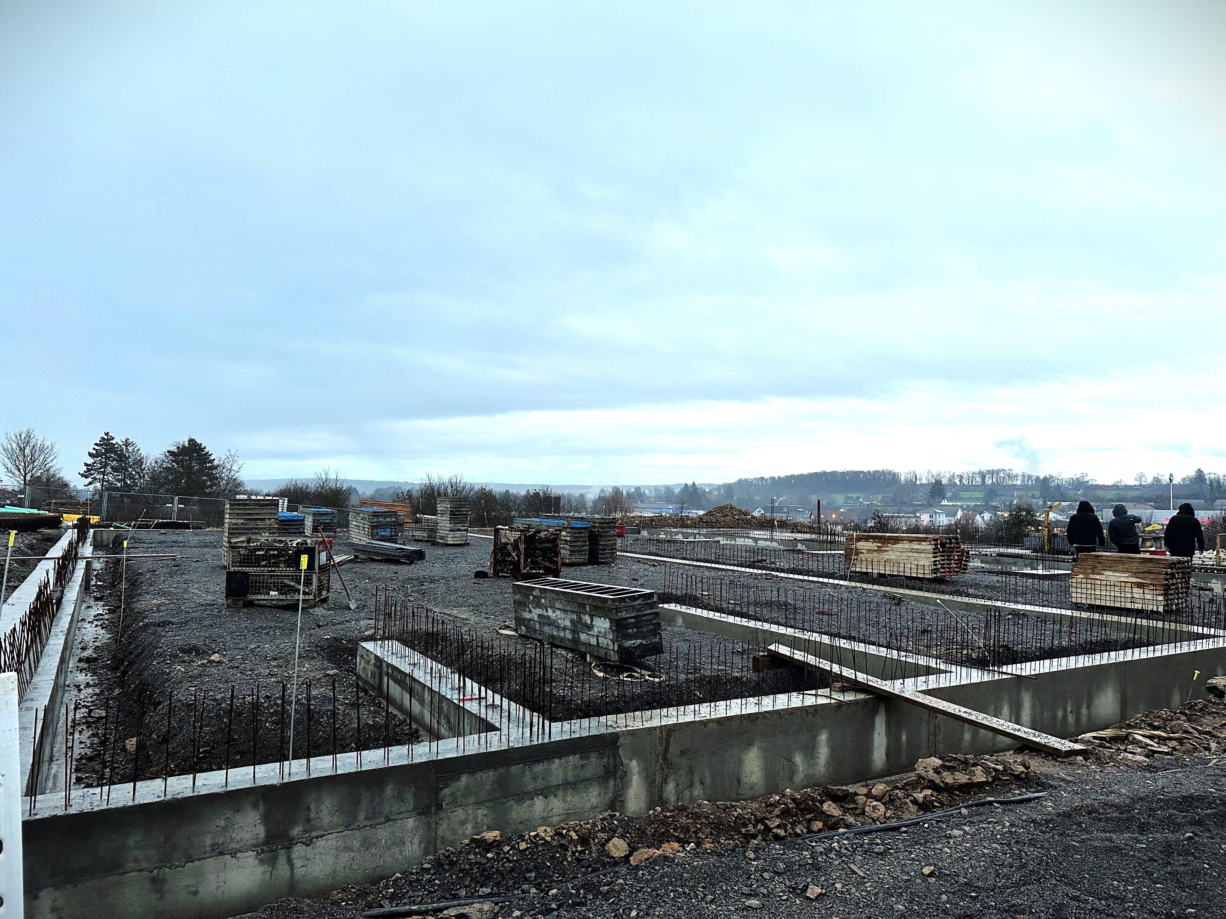 Foundation Work at New Manufacture Site — BUBEN&ZORWEG