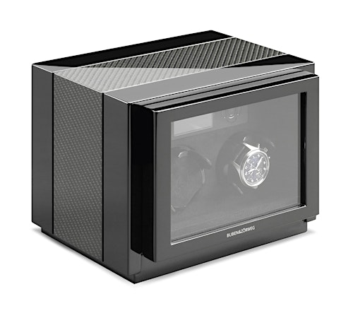 Vantage 2 closed exposed interior and watches — BUBEN&ZORWEG