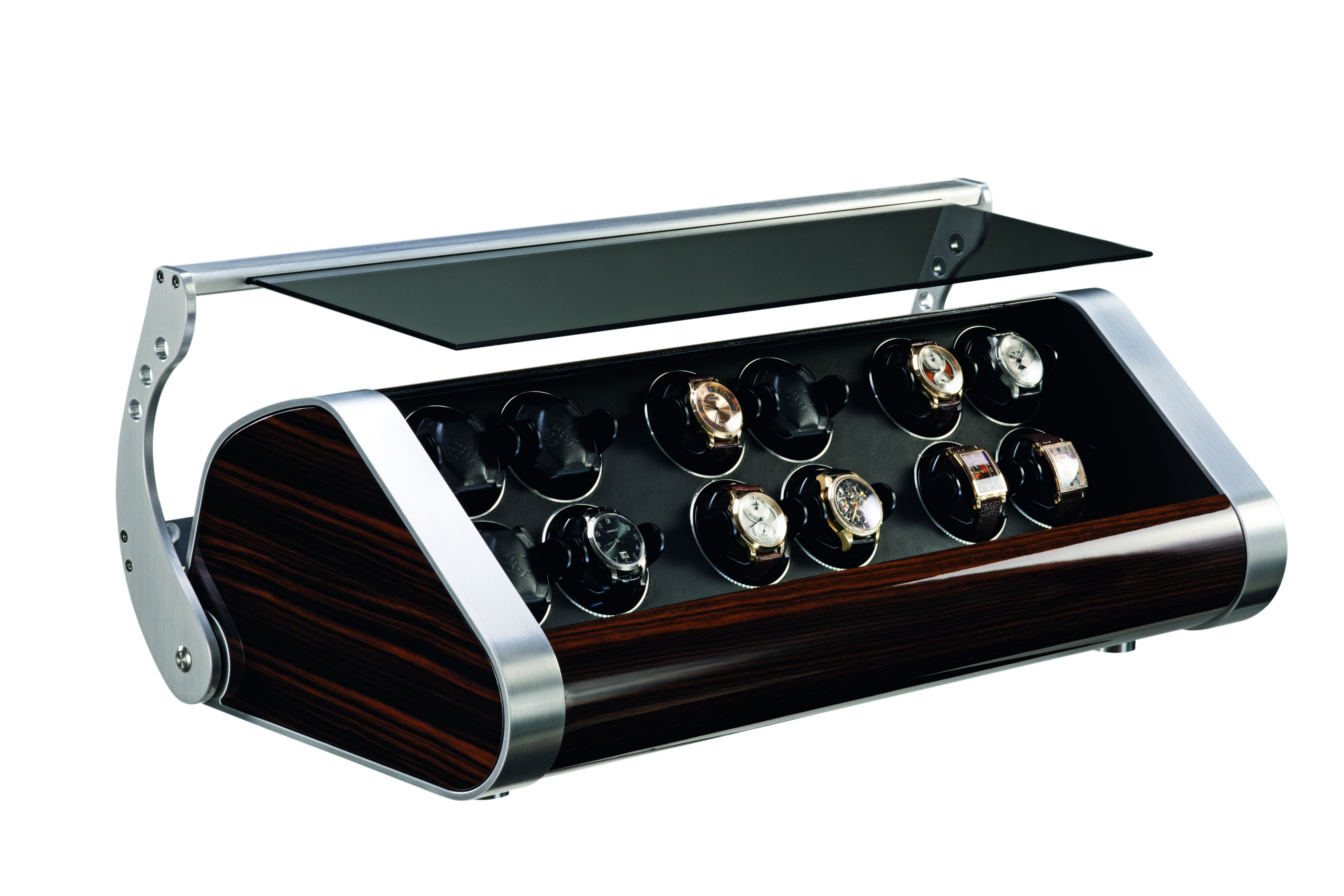 revolution 12 Macassar open side exposed casing and watches — BUBEN&ZORWEG