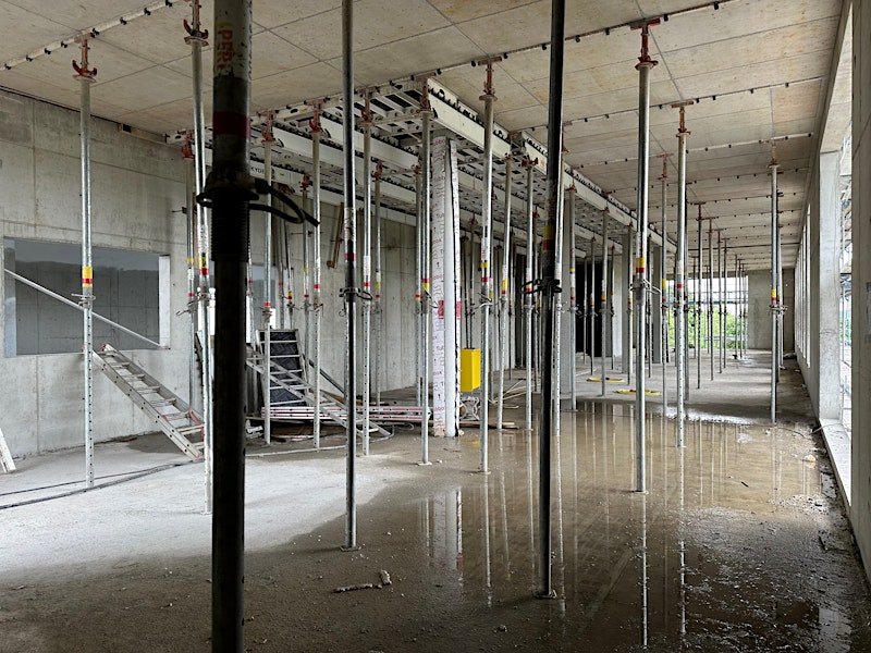 Ground Floor Construction Progress — BUBEN&ZORWEG