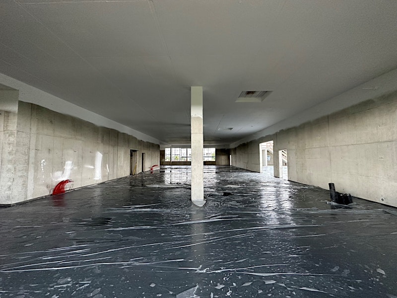 Floor Sealing in Progress — BUBEN&ZORWEG