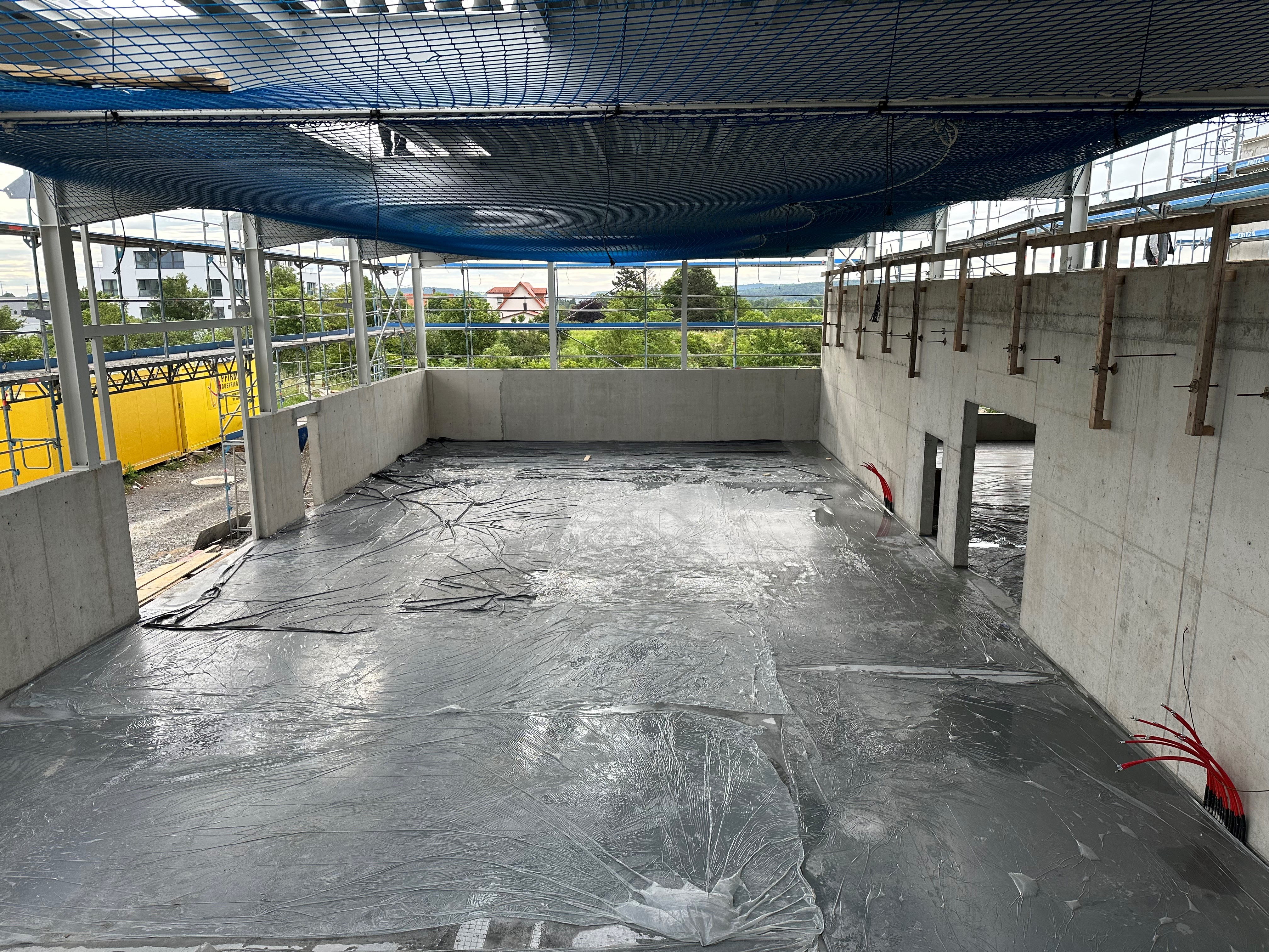 Construction Site with Covered Flooring — BUBEN&ZORWEG