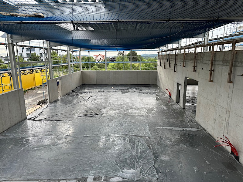 Construction Site with Covered Flooring — BUBEN&ZORWEG