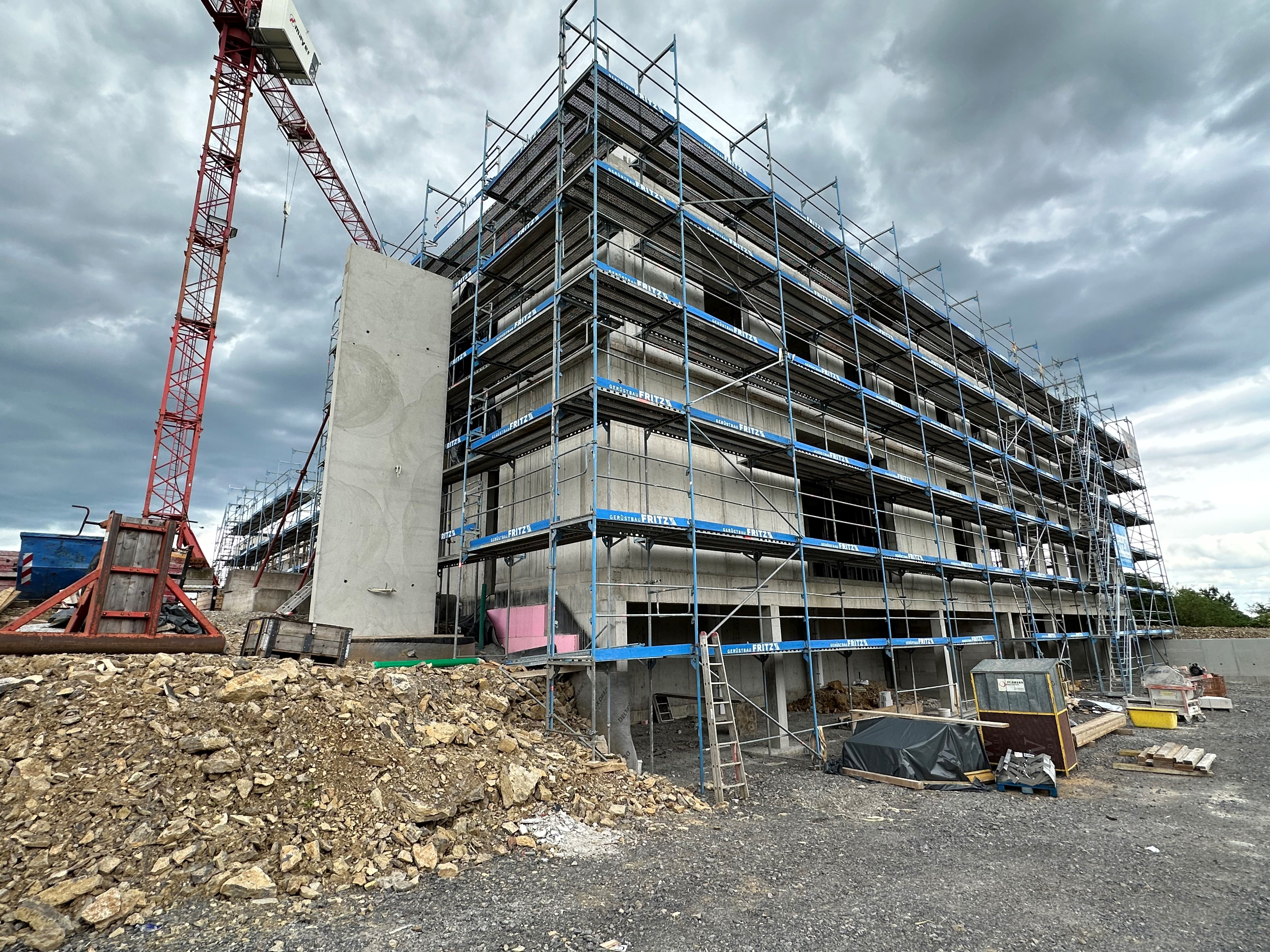 New manufactory under scaffolding — BUBEN&ZORWEG