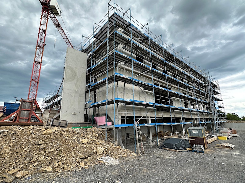 New manufactory under scaffolding — BUBEN&ZORWEG