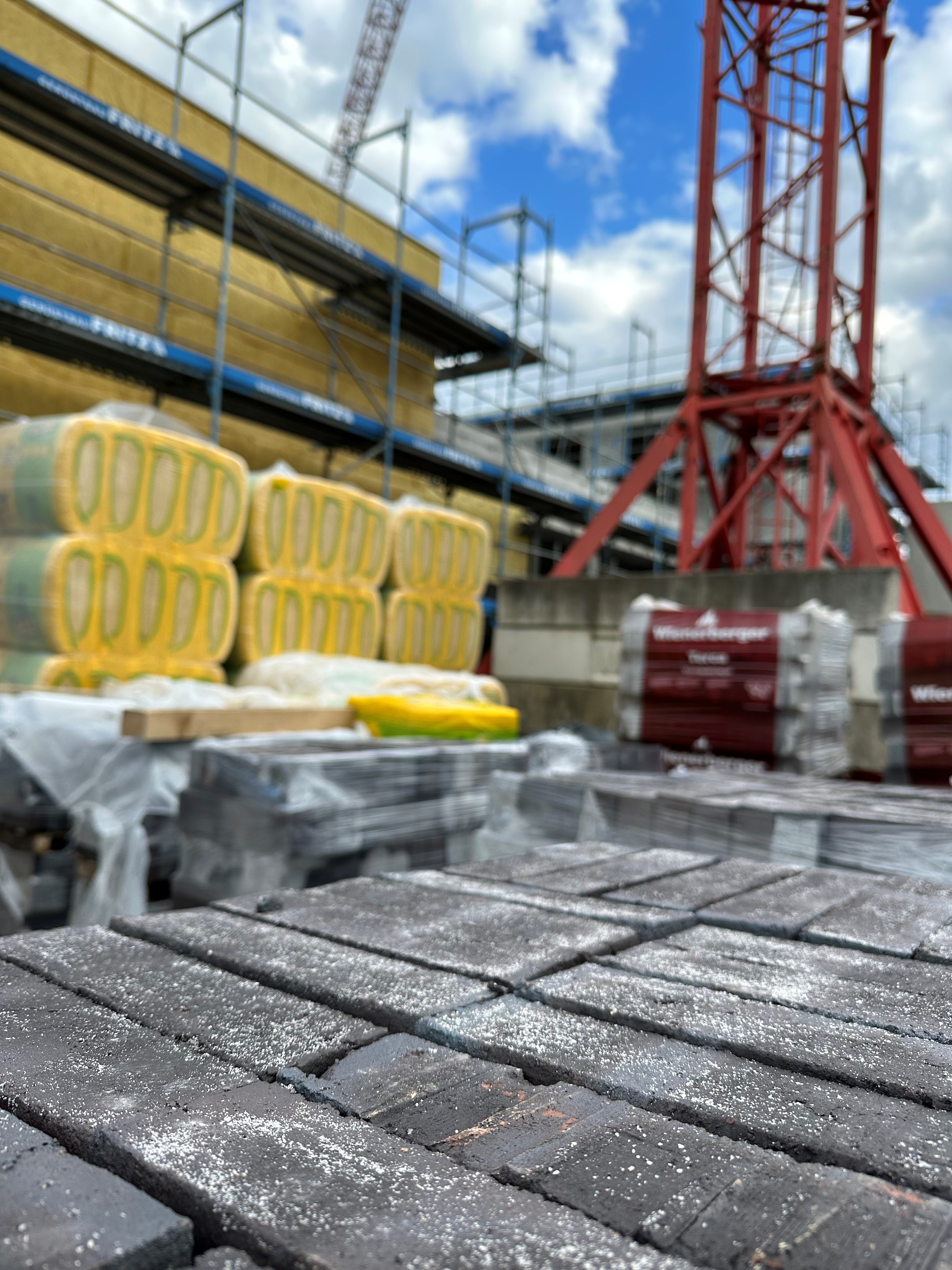 Construction Progress – Materials on Site — BUBEN&ZORWEG