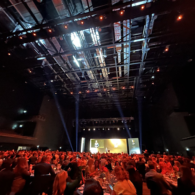 German Brand Award 2024 ceremony venue filled with guests — BUBEN&ZORWEG