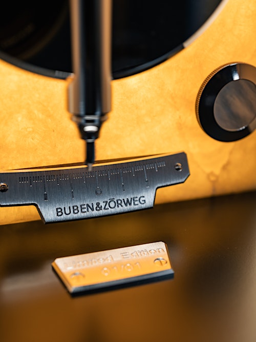 Grande Infinity Limitierte Auflage Detail — BUBEN&ZORWEG