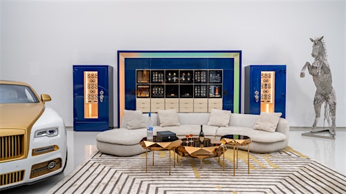 THE TREASURY - an ensemble consisting of a central master safe and two clock safes — BUBEN&ZORWEG