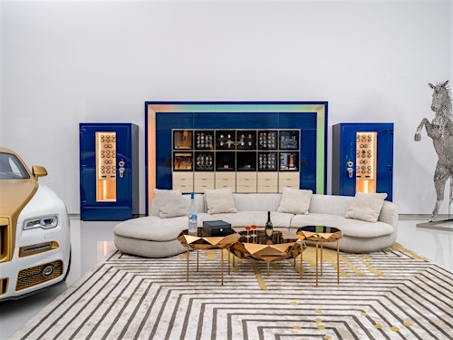 THE TREASURY - an ensemble consisting of a central master safe and two clock safes — BUBEN&ZORWEG