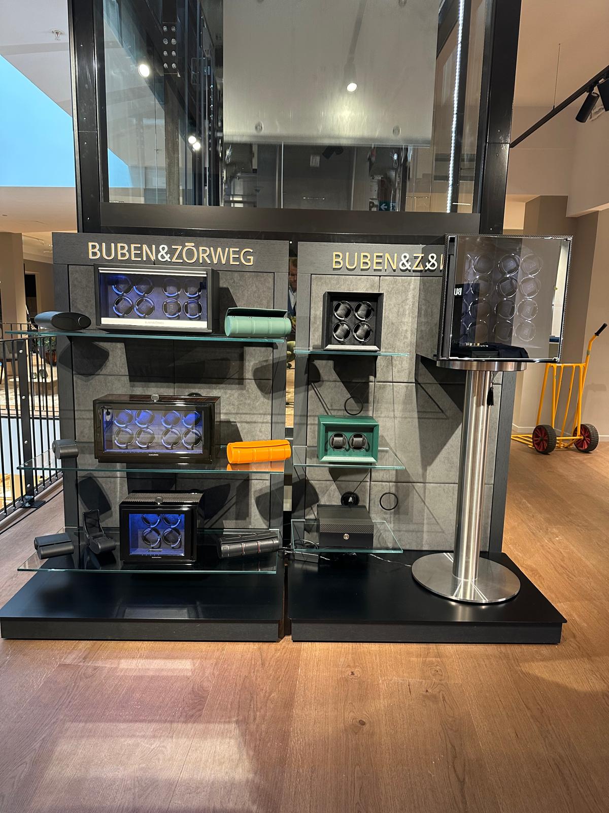 BUBEN&ZORWEG Watch Winder Collection Display — BUBEN&ZORWEG