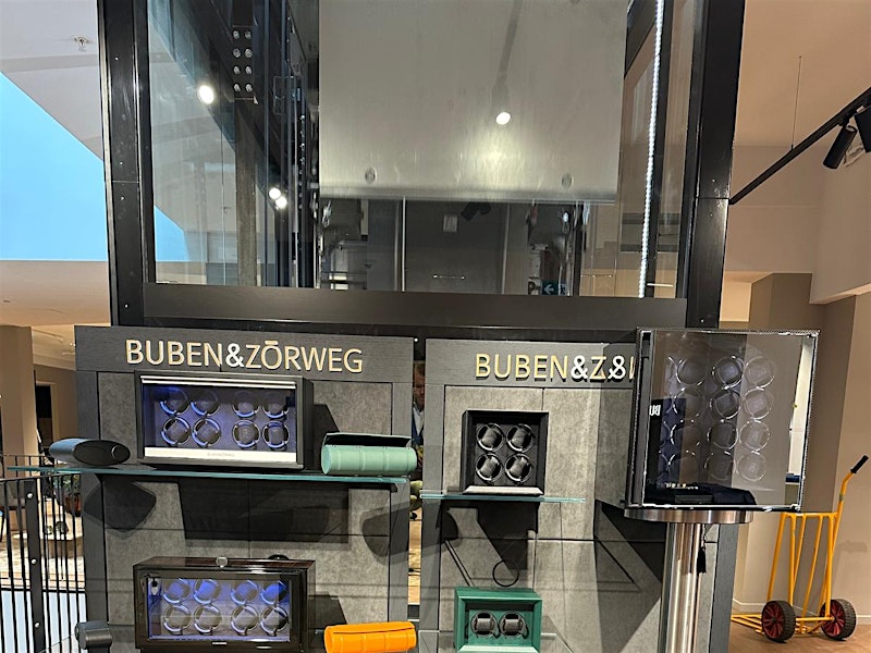 BUBEN&ZORWEG Watch Winder Collection Display — BUBEN&ZORWEG