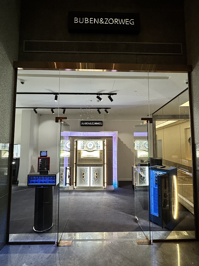 BUBEN&ZORWEG Boutique Front – Riyadh — BUBEN&ZORWEG