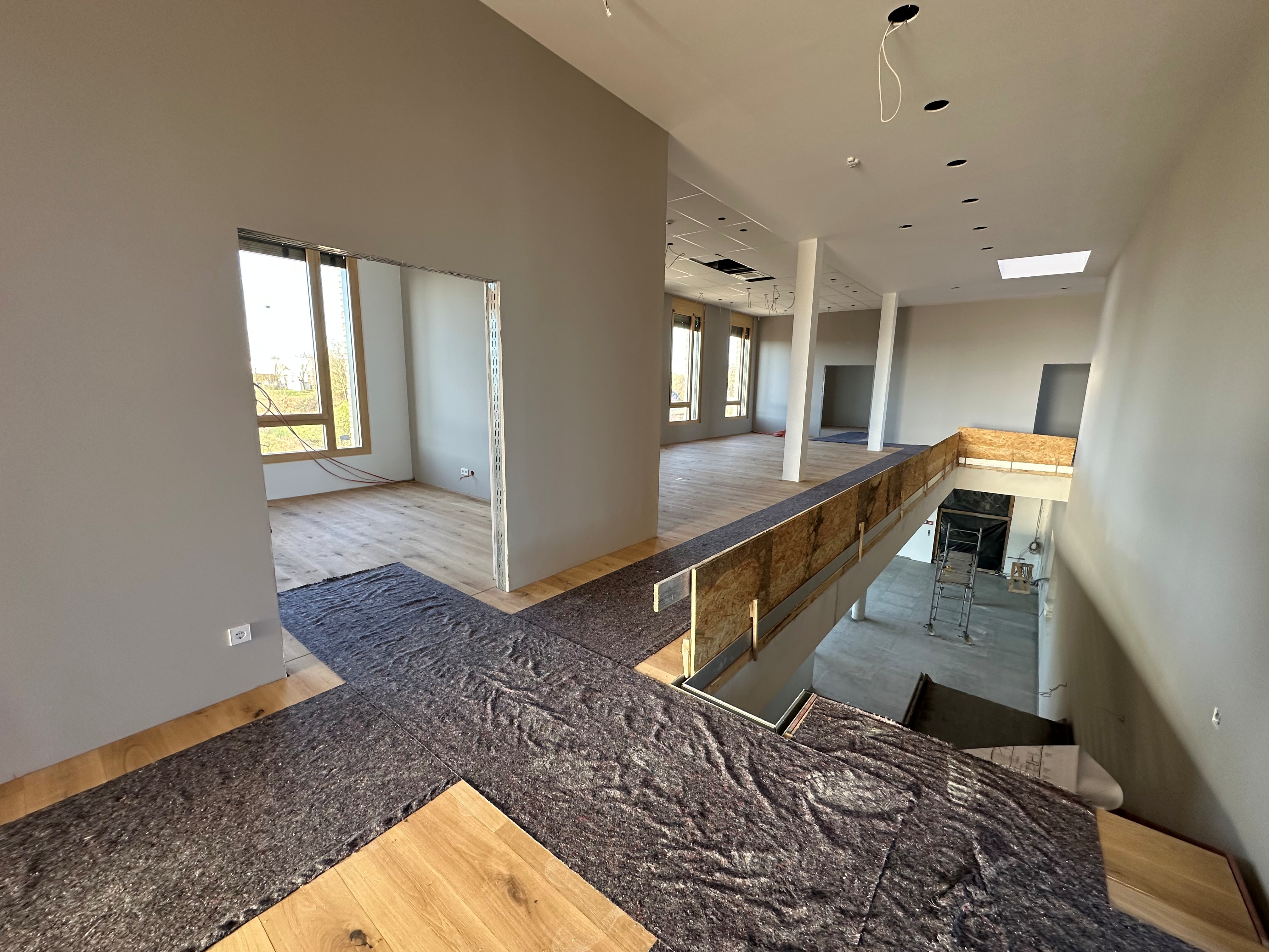 Upper floor nearing completion — BUBEN&ZORWEG