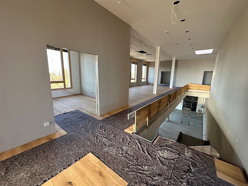 Upper floor nearing completion — BUBEN&ZORWEG