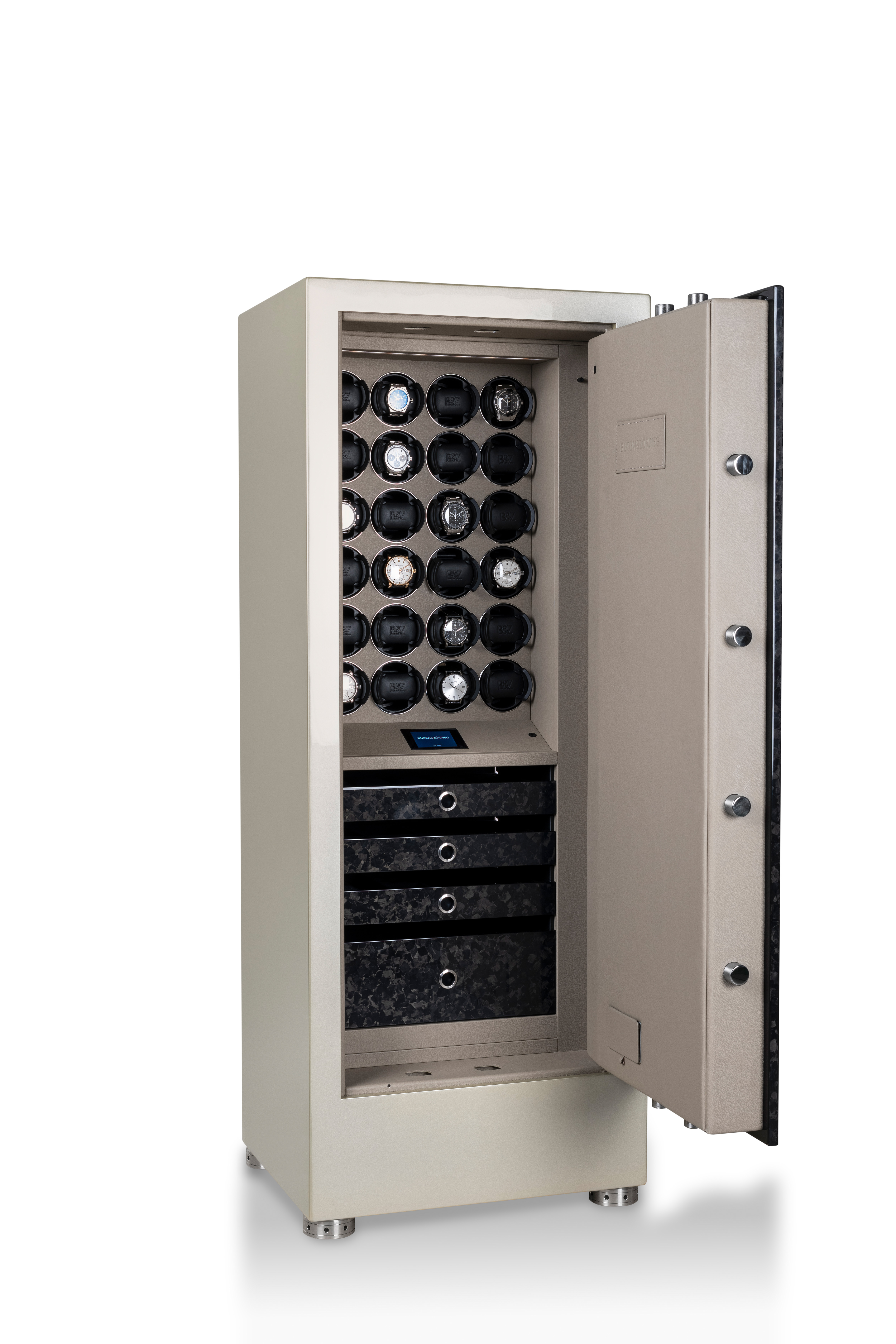 TURBO ouvert en Savanna Tan et Carbone forgé — BUBEN&ZORWEG