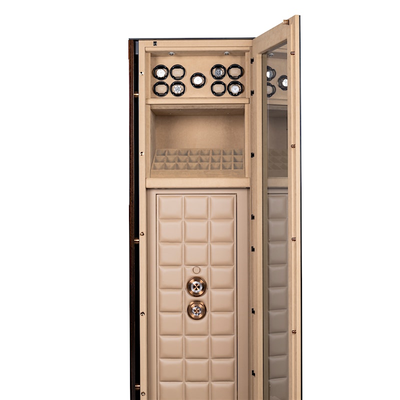 Geöffnete VISION Jewellery Edition mit Safe und Time Mover® Modulen — BUBEN&ZORWEG