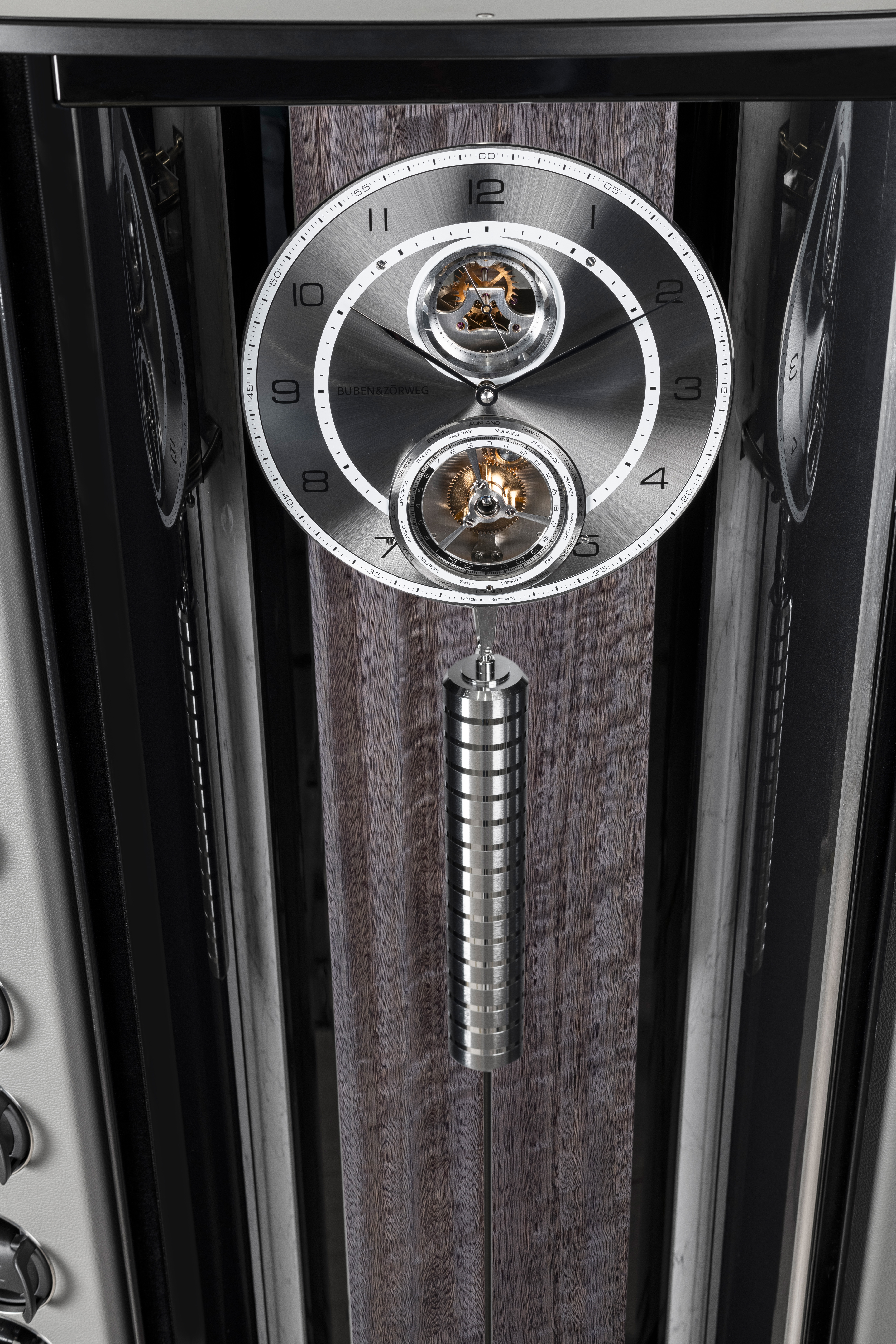 Tourbillon detail in Eucalyptus Grey – GRANDE INFINITY — BUBEN&ZORWEG