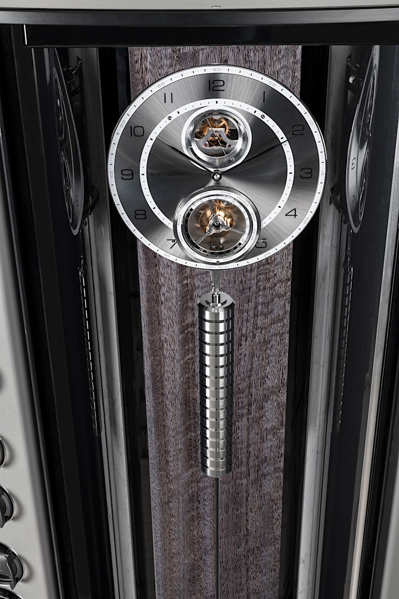Tourbillon Detail in Eukalyptusgrau - GRANDE INFINITY — BUBEN&ZORWEG