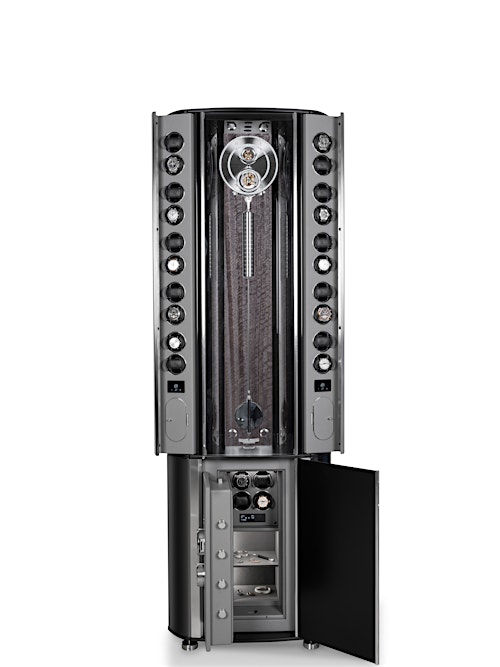 GRANDE INFINITY Limited Edition vollständig geöffnet in Eukalyptusgrau — BUBEN&ZORWEG