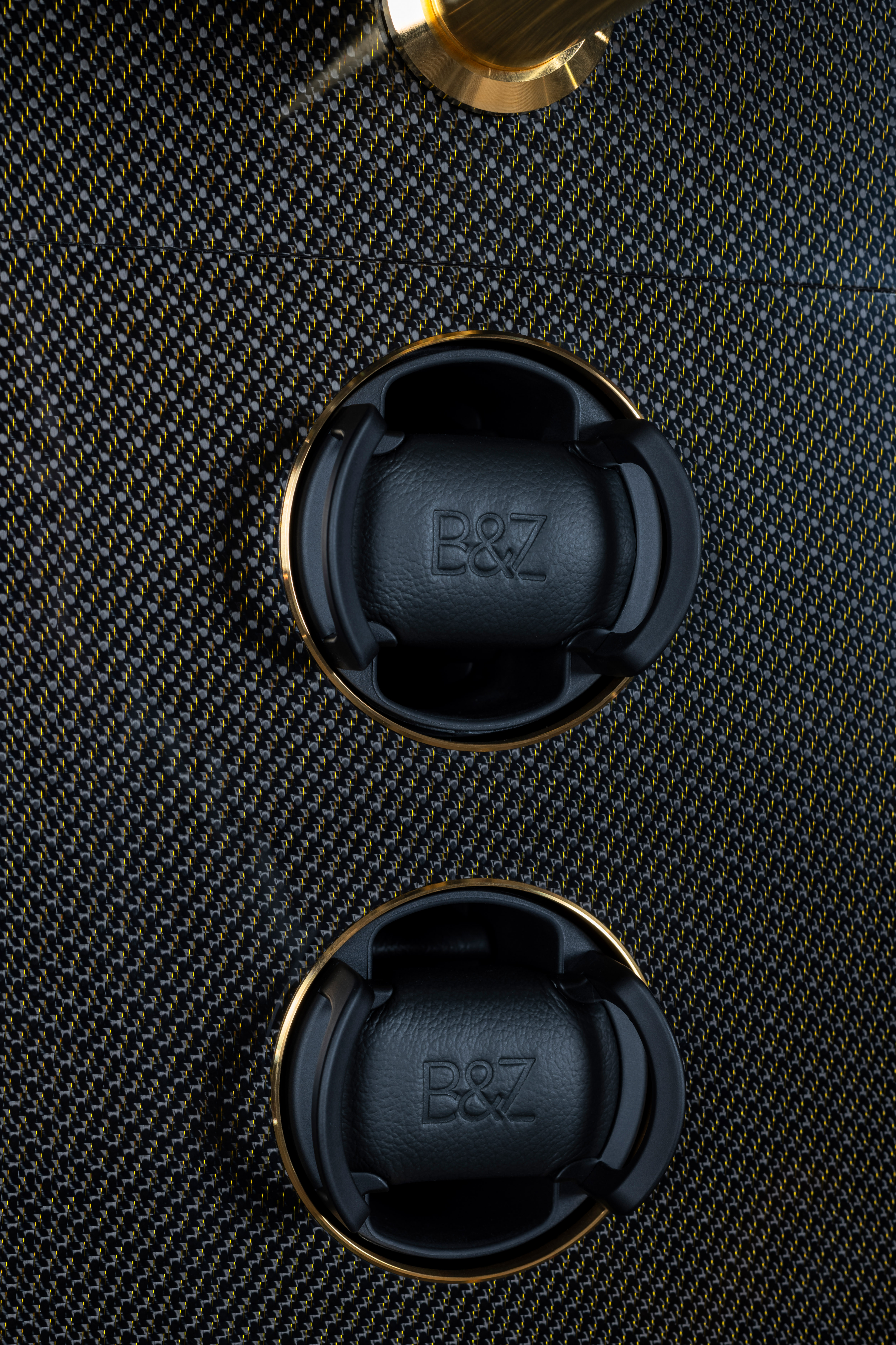 Watch Winders – The Solitaire Golden Carbon — BUBEN&ZORWEG