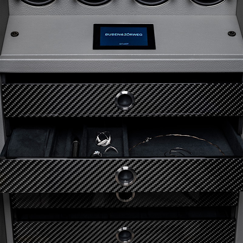 SPECTRON Grey Edition – Carbon Interior with TIME MOVER® System — BUBEN&ZORWEG