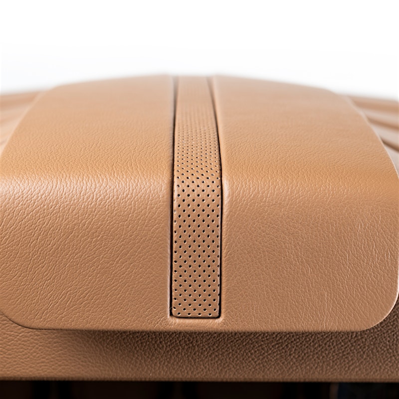 SPECTRON top detail in Sahara Brown — BUBEN&ZORWEG