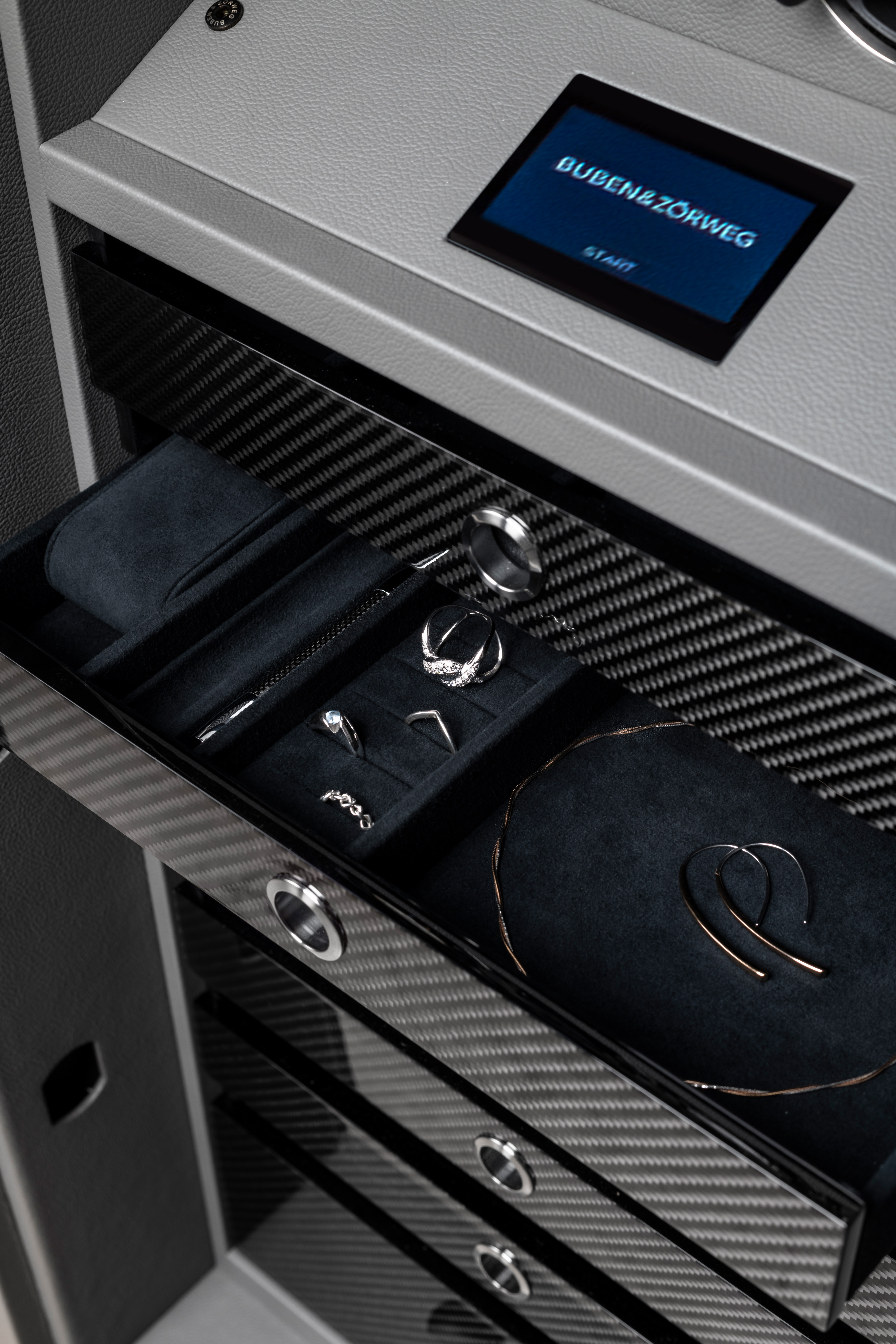 SPECTRON – Carbon Drawer with Jewellery Inserts — BUBEN&ZORWEG