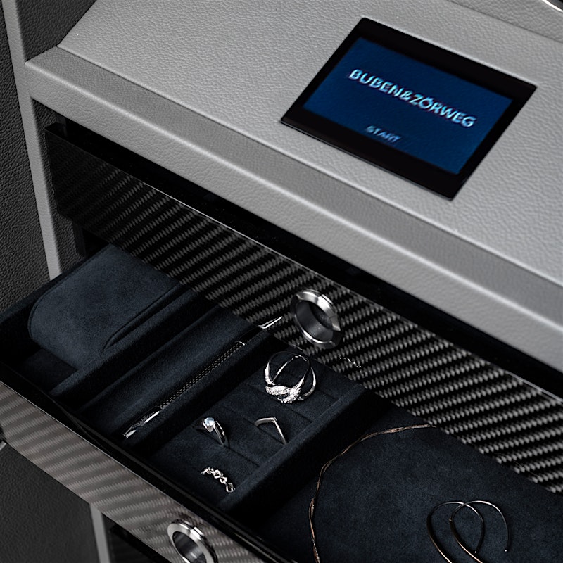 SPECTRON – Carbon Drawer with Jewellery Inserts — BUBEN&ZORWEG