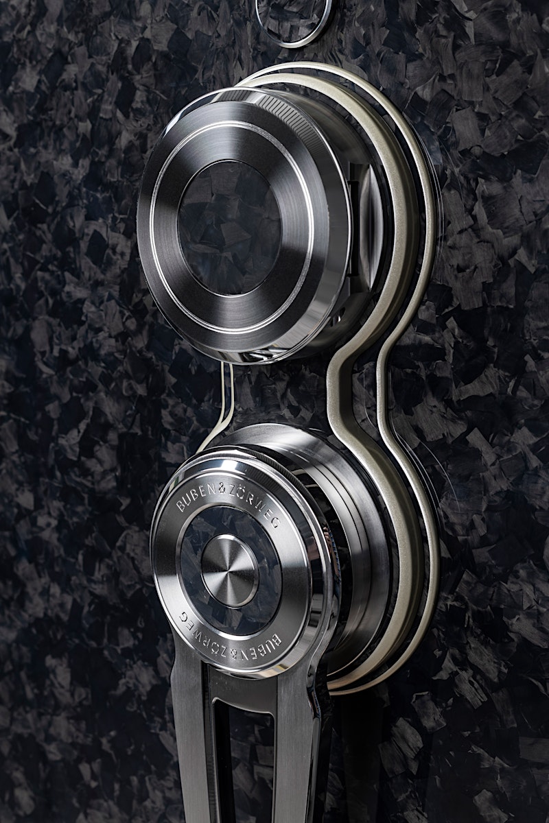 Forged Carbon Handle Detail — BUBEN&ZORWEG