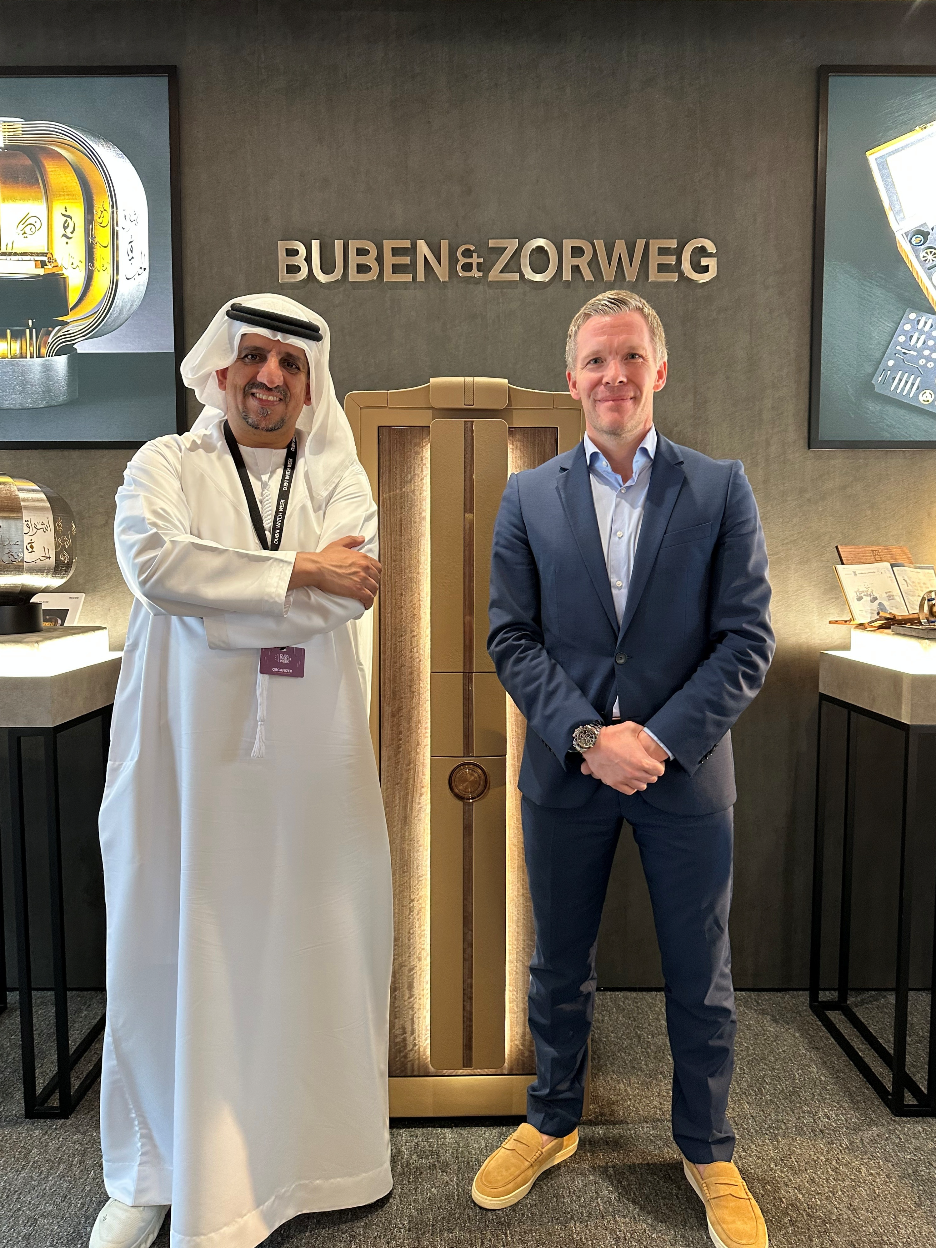 Mohammed Abdulmagied Seddiqi (CEO Ahmed Seddiqi), Florian vom Bruch (CEO BUBEN&ZORWEG) — BUBEN&ZORWEG