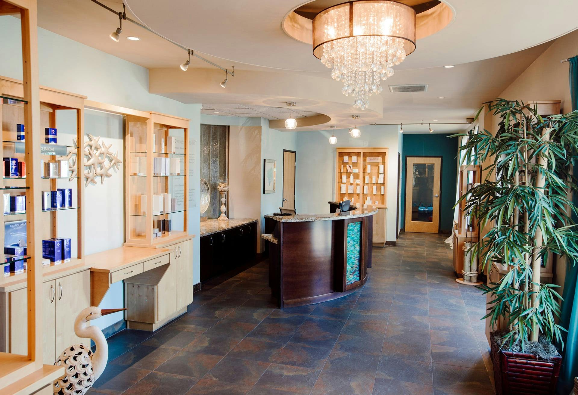 Reception desk