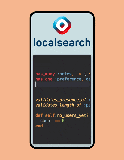localsearch Rails consulting