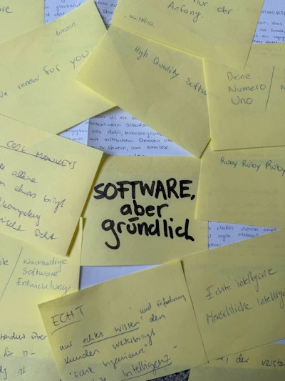 Software, aber gründlich