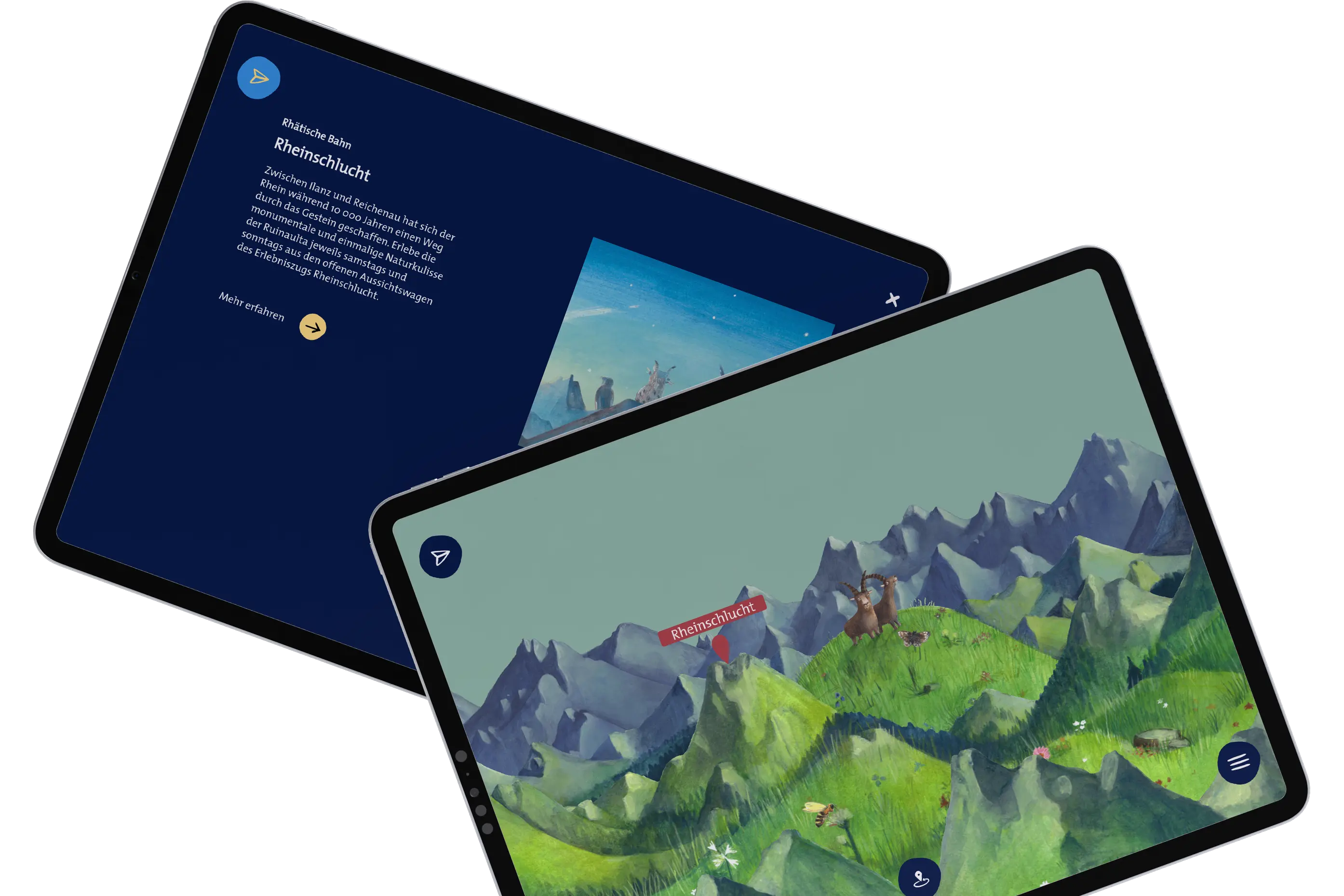 Graubünden Ferien Kinderbuch App