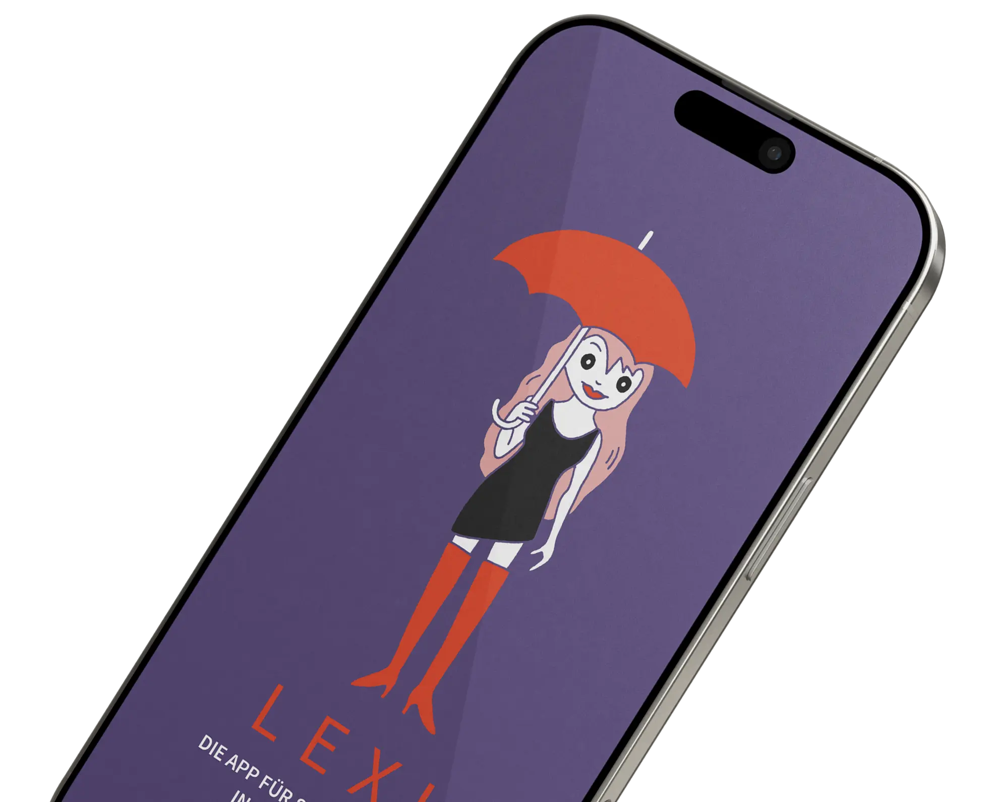 LEXI App Startbildschirm