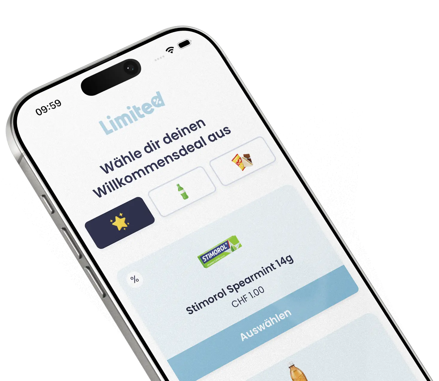 Limited App personalisierter Coupon