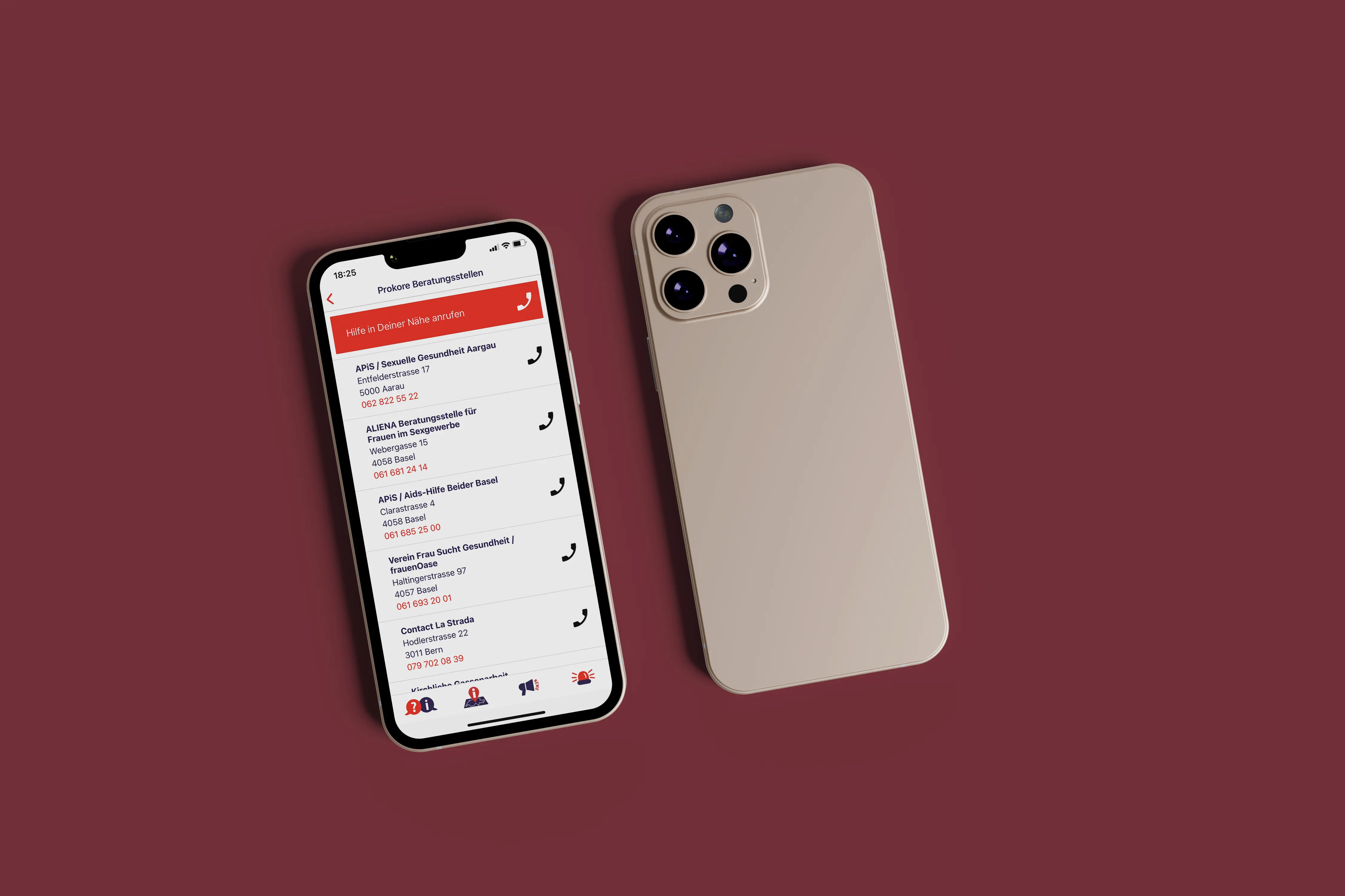 LEXI App Themenübersicht
