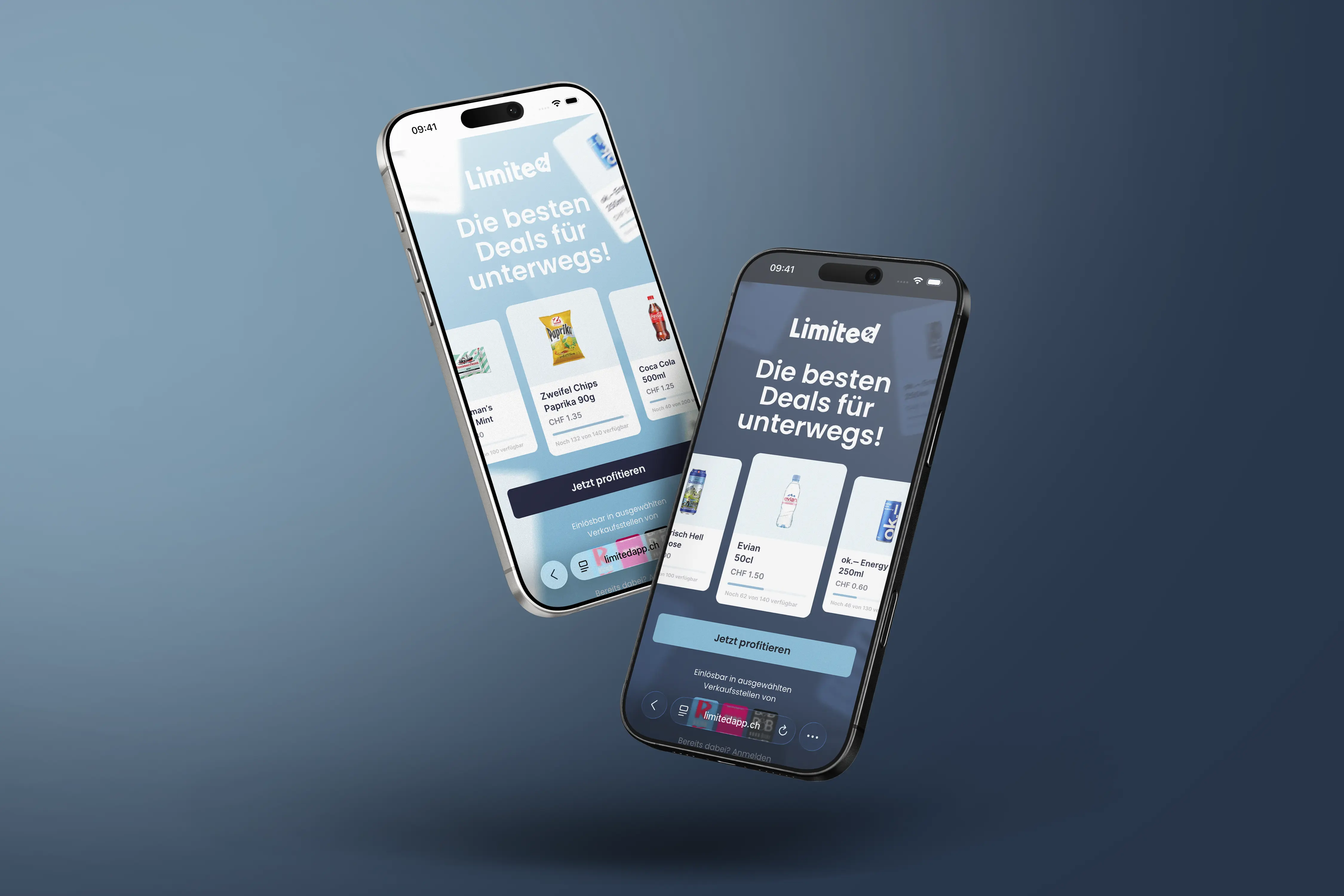 Limited Backoffice für tägliche Deals